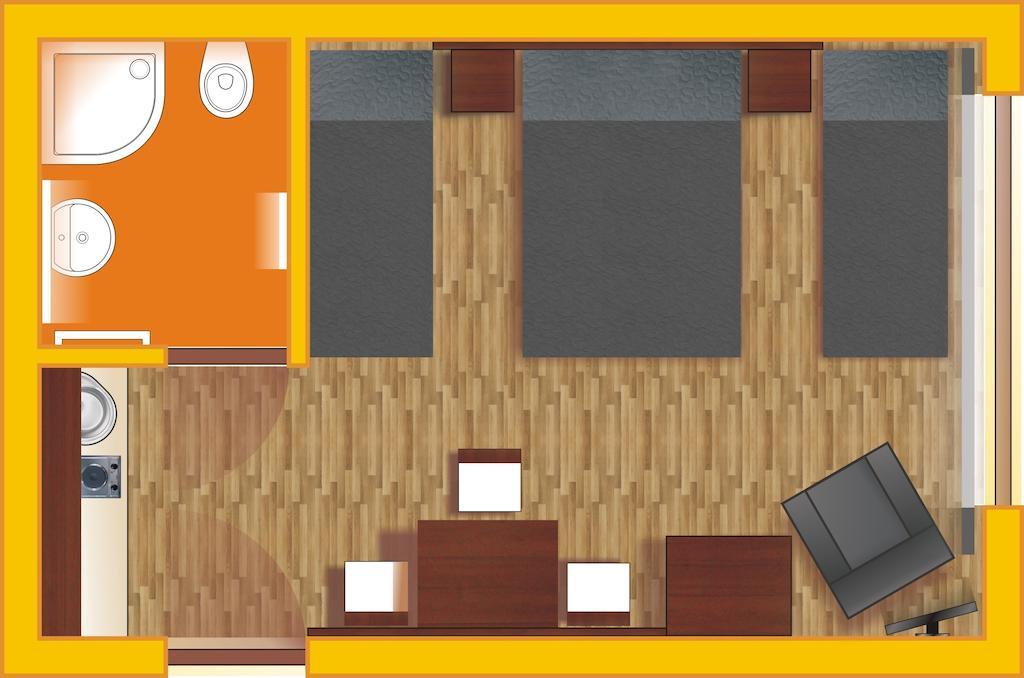 瑟维斯综合公寓酒店 克拉科夫 外观 照片
